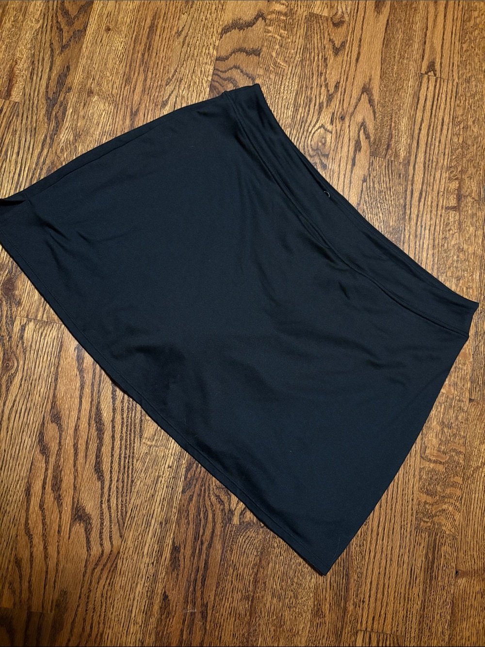 Tranquility by Colorado Clothing Black Stretch Mini Skort Large